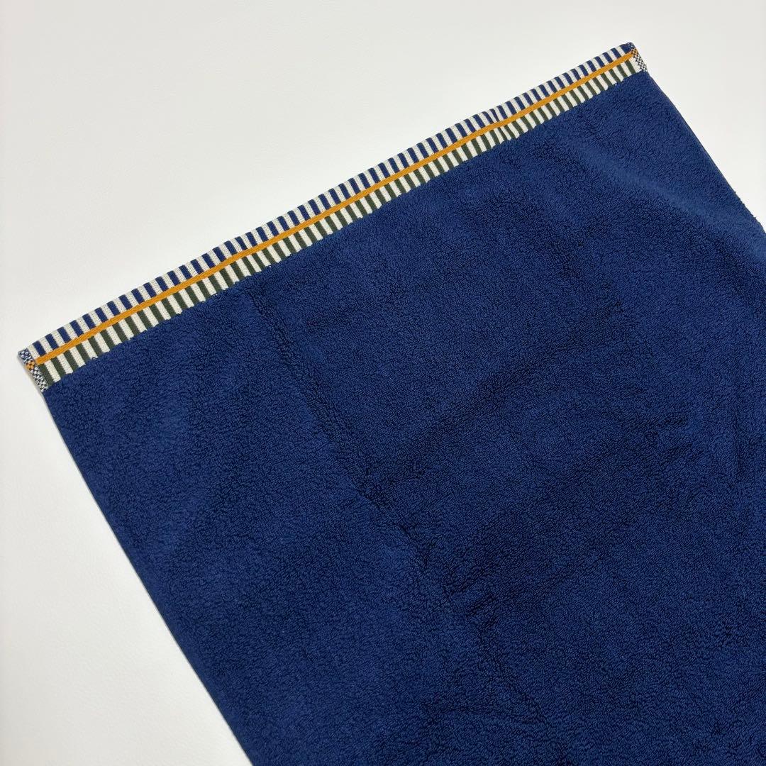 未使用タグ付き✨ エルメス ヴィス ヴェルサ バスタオル ネイビー カーキ