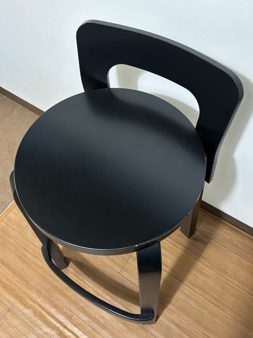 artek アルテック　K65 ハイチェア ブラック ラッカー　正規品