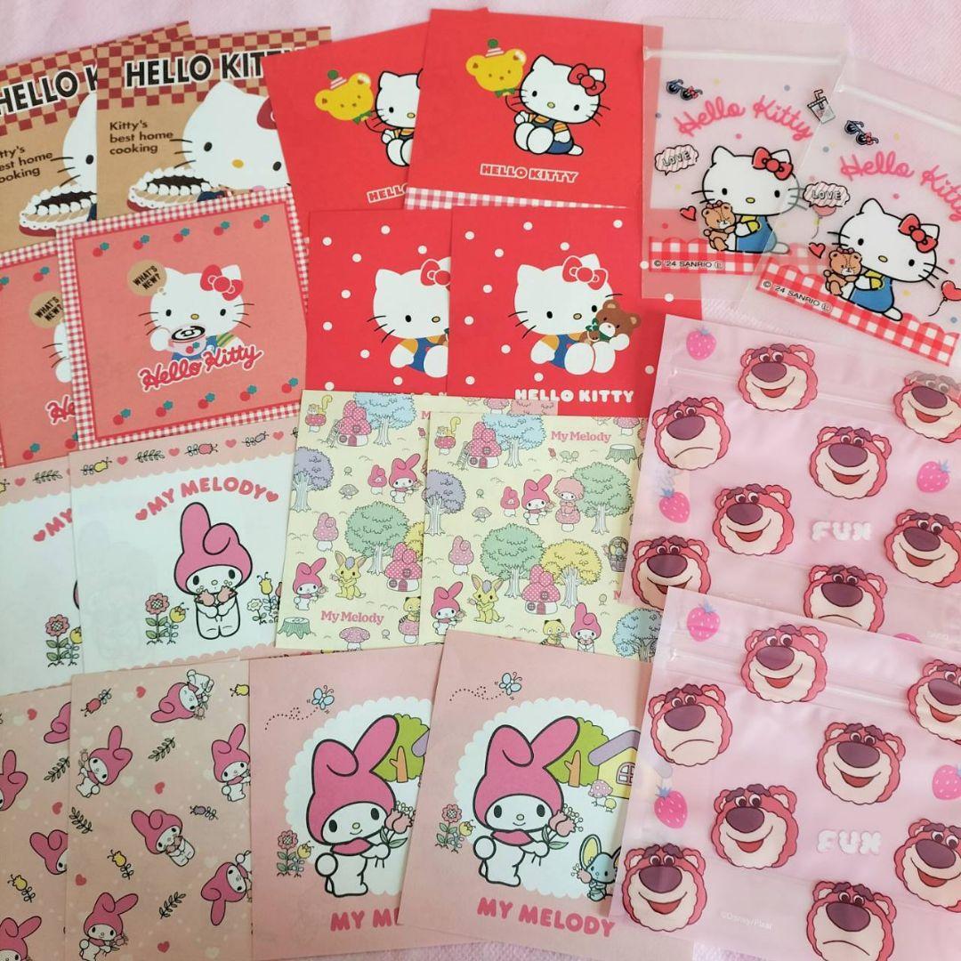 ２kg　メモ帳　マイメロ　キティ　大量　まとめ売り　サンリオ　ディズニー　マステ
