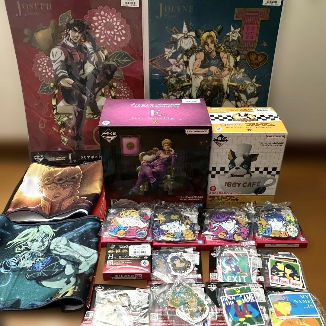 一番くじ ジョジョの奇妙な冒険 E賞 ジョルノラストワン賞　セット