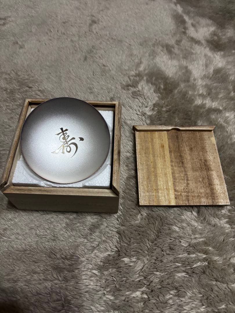 純銀 銀杯 銀盃　約67g かなり美品箱付き