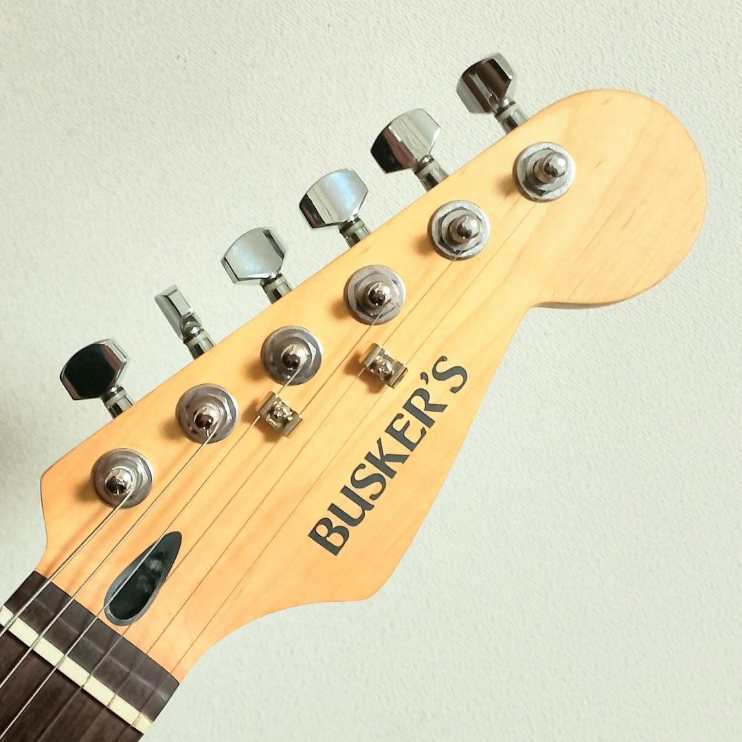 美品　BUSKER’S　ストラトキャスタータイプ　エレキギター