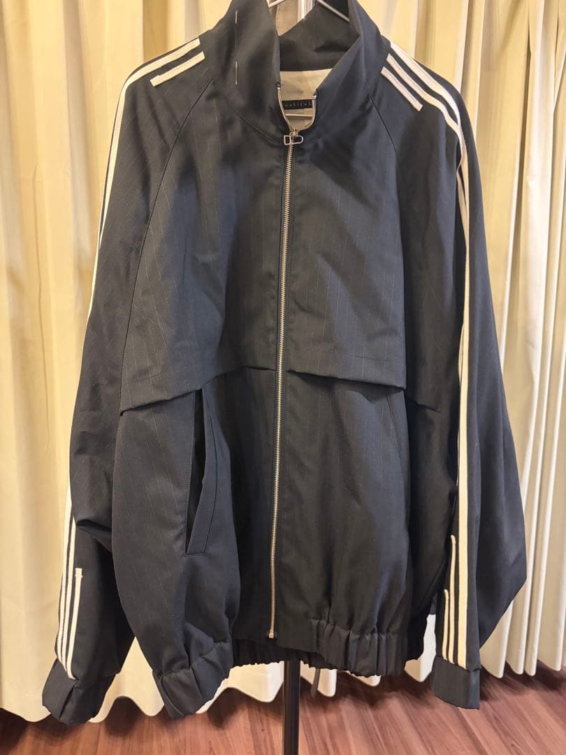 専用TROPICAL CLOTH SIDE LINE ZIP BLOUSON