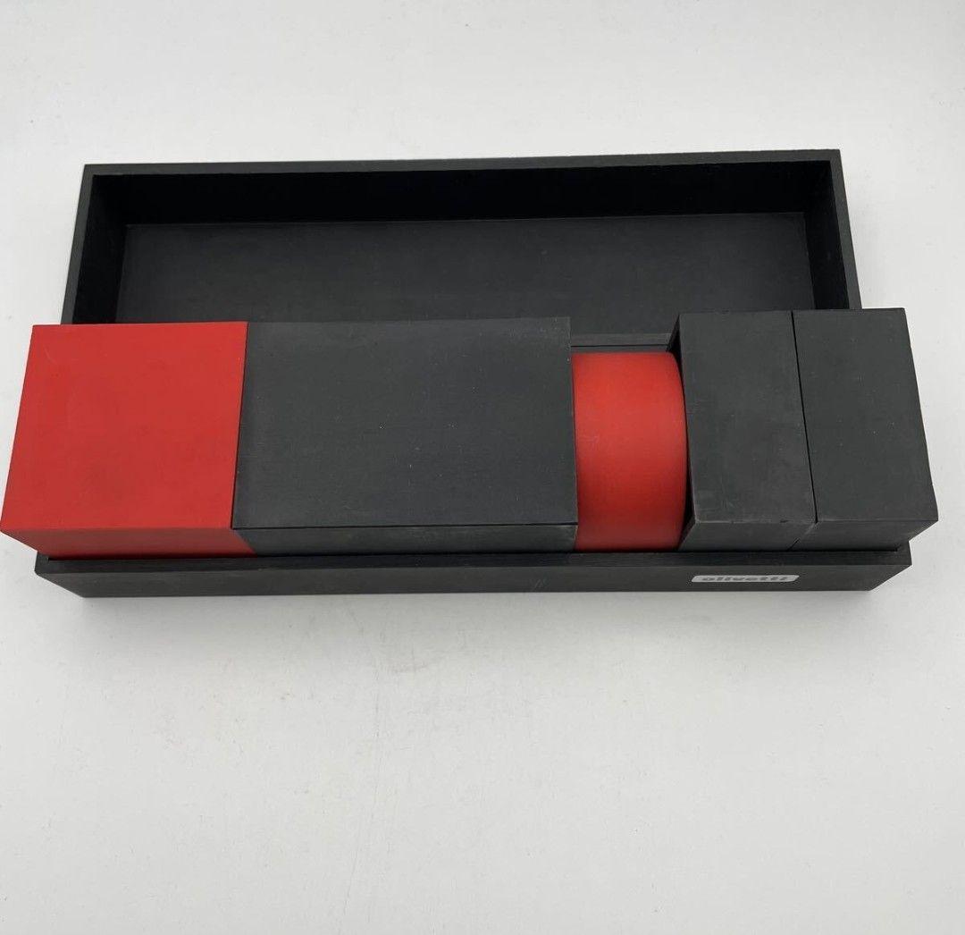 【1950年代】希少！olivettiオリベッティデスクセット　灰皿小物入れ②