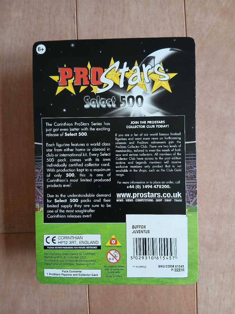 ブッフォン BUFFON コリンシアン SELECT 500 セレクト セリエＡ