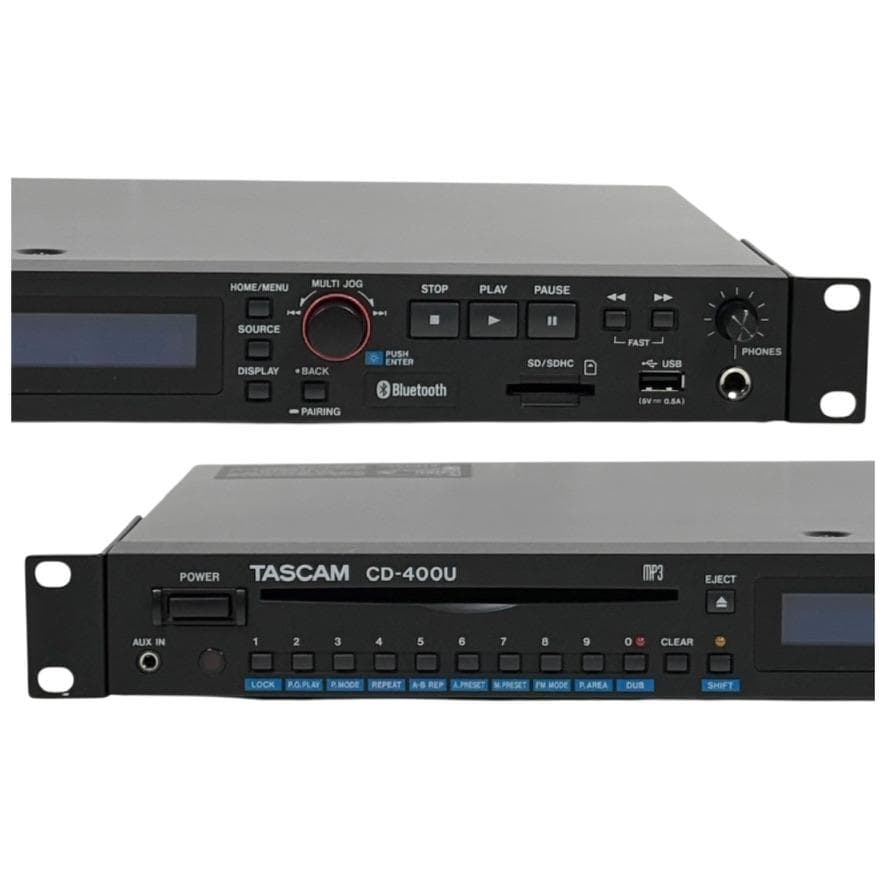 2025年製・優良中古品 TASCAM CDプレーヤー CD-400U