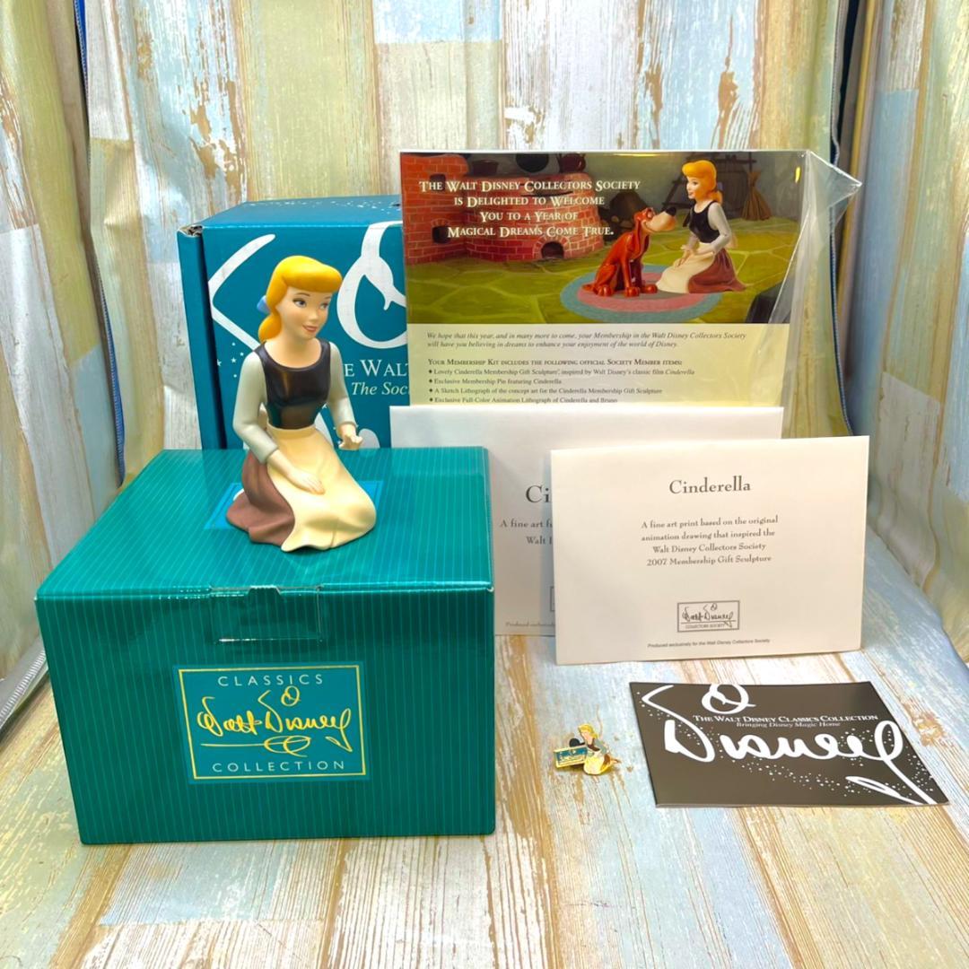 レア★WDCC シンデレラ Cinderella 陶器製 フィギュア
