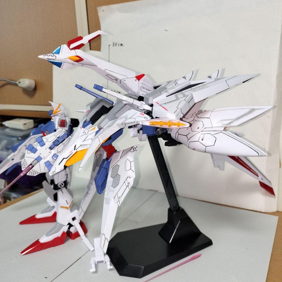 HG 1/144 ペーネロペー 塗装完成品 ガンプラ 閃光のハサウェイ 変形