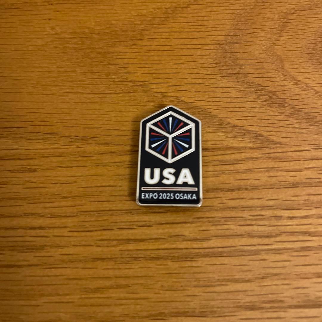 【バラ売り可！】万博のピンバッジ　アメリカパビリオン！5個セット