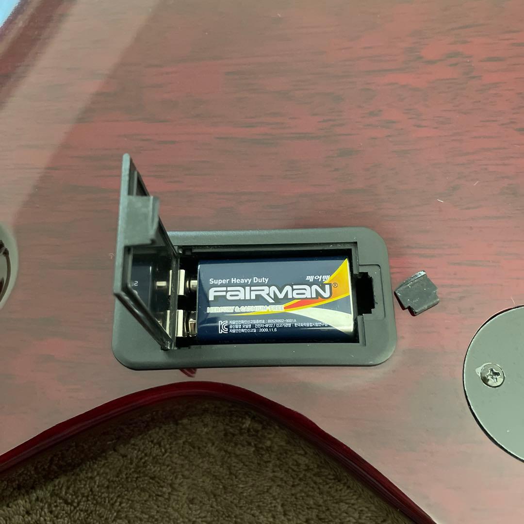 シェクター　ギター　EMG ケース付き