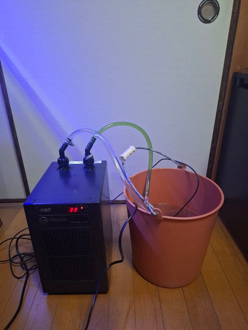 水槽用クーラーGEXクールウェイBK110