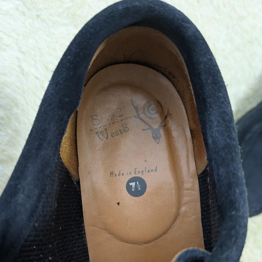 South2 West8 トラウトシューズ スウェード 27.5cm モカシン