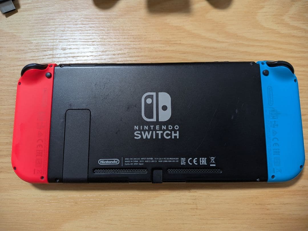 Nintendo Switch 本体 赤/青 　ジョイコンジャンク