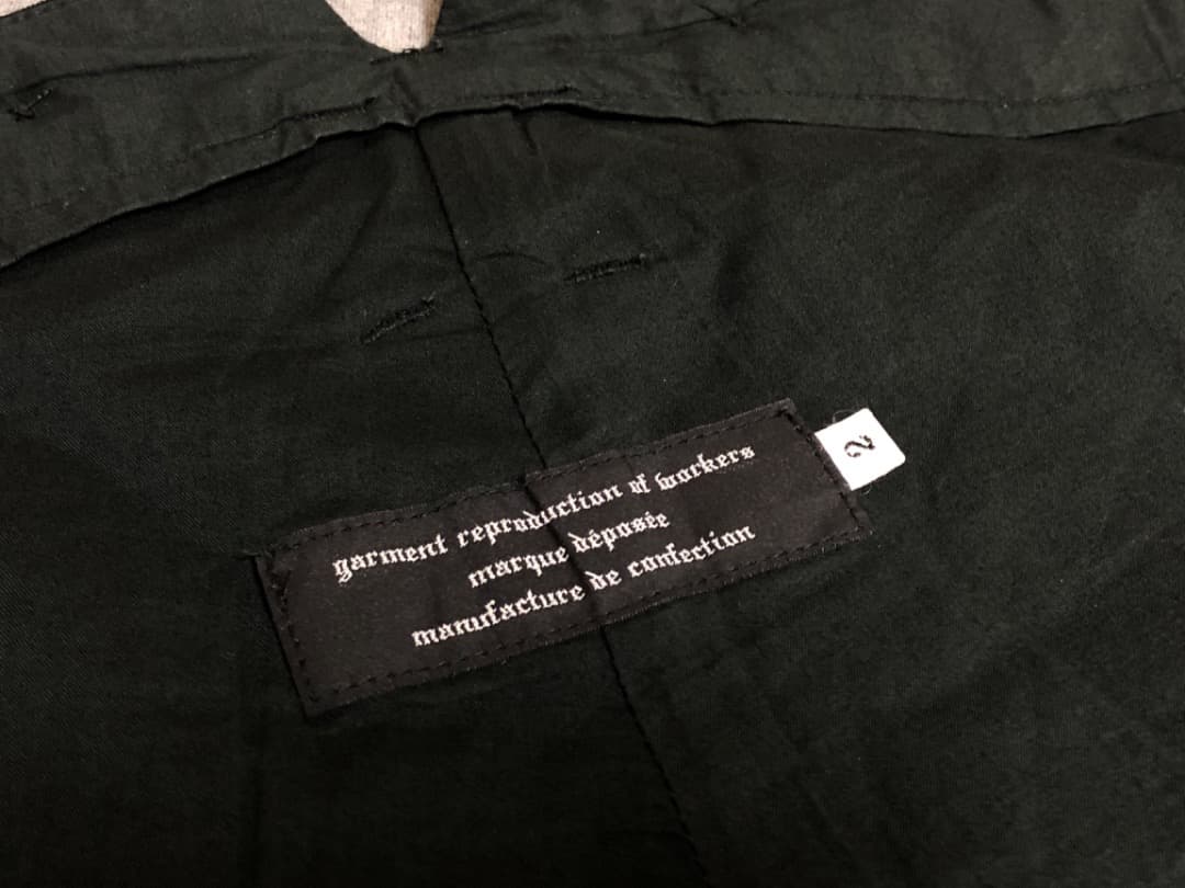 専用　GARMENT REPRODUCTION OF WORKERS PANTS