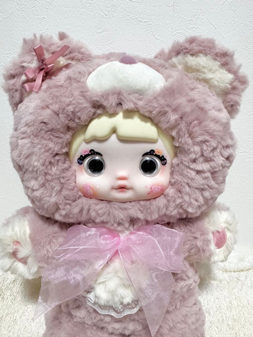 【顔自信有り♡】nommi おやすみくま 400% 2体セット　ぬいぐるみ