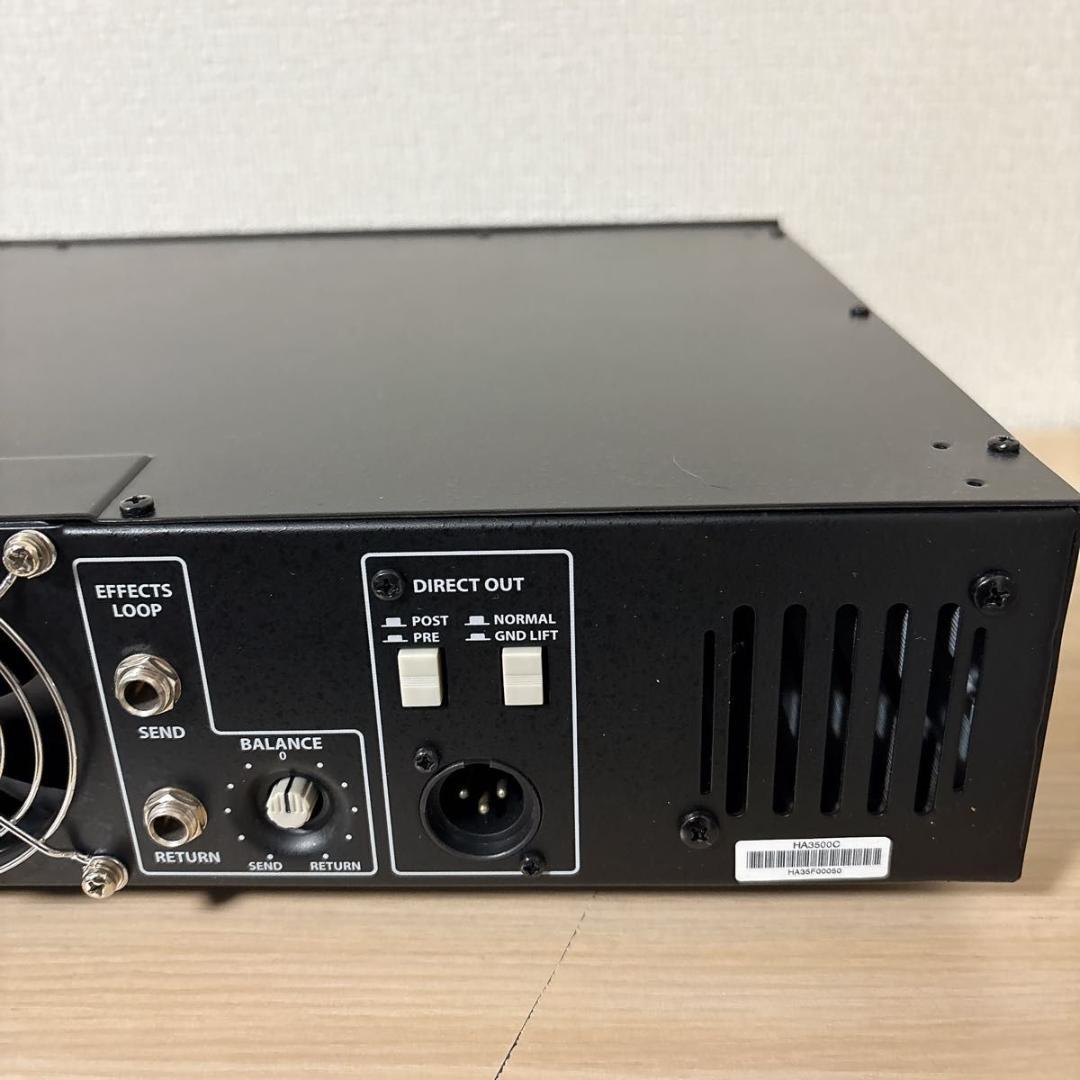 【美品】Hartke ハートキー　HA3500 大定番 ベースアンプ