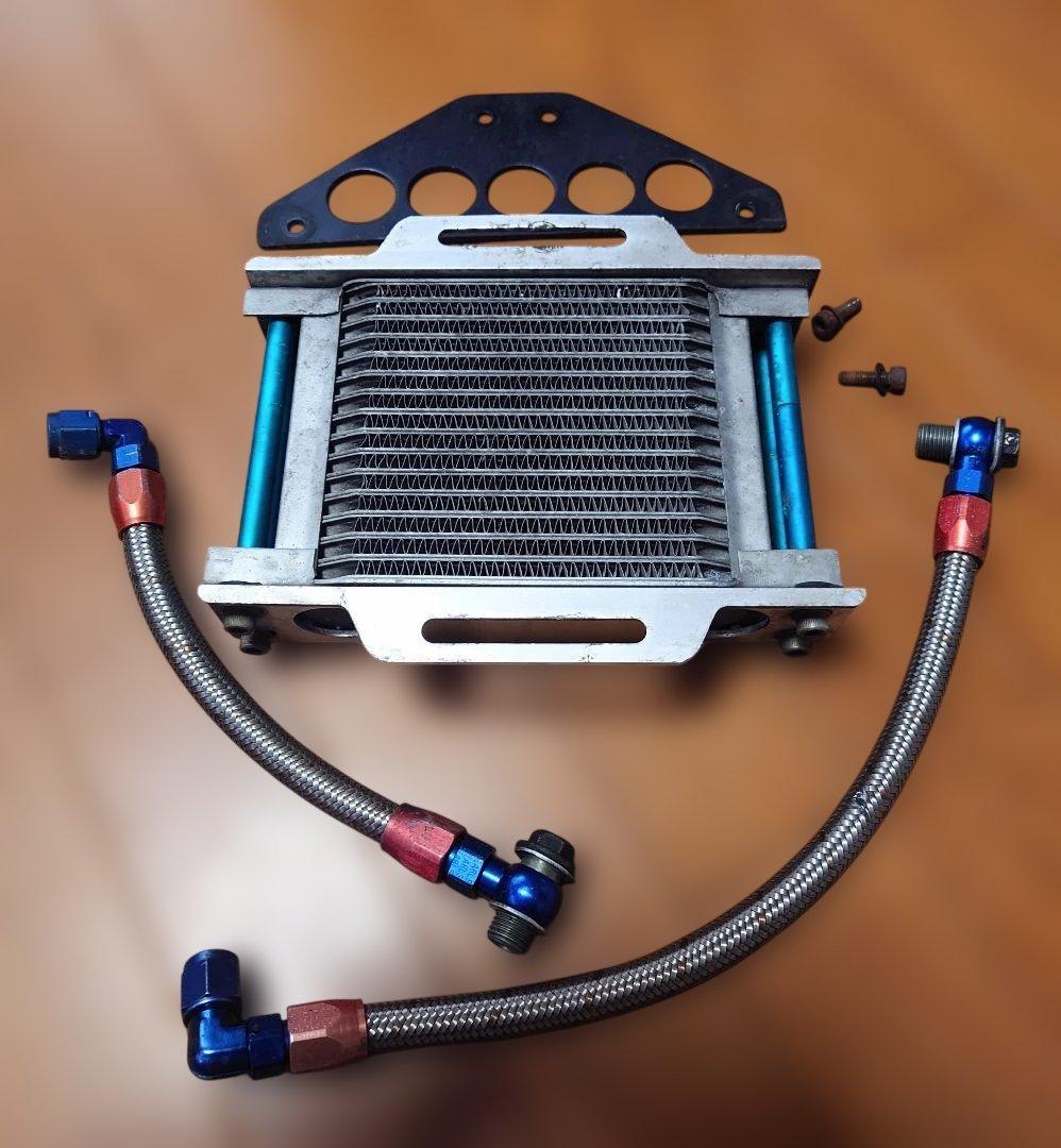 GPz900R 社外オイルクーラー