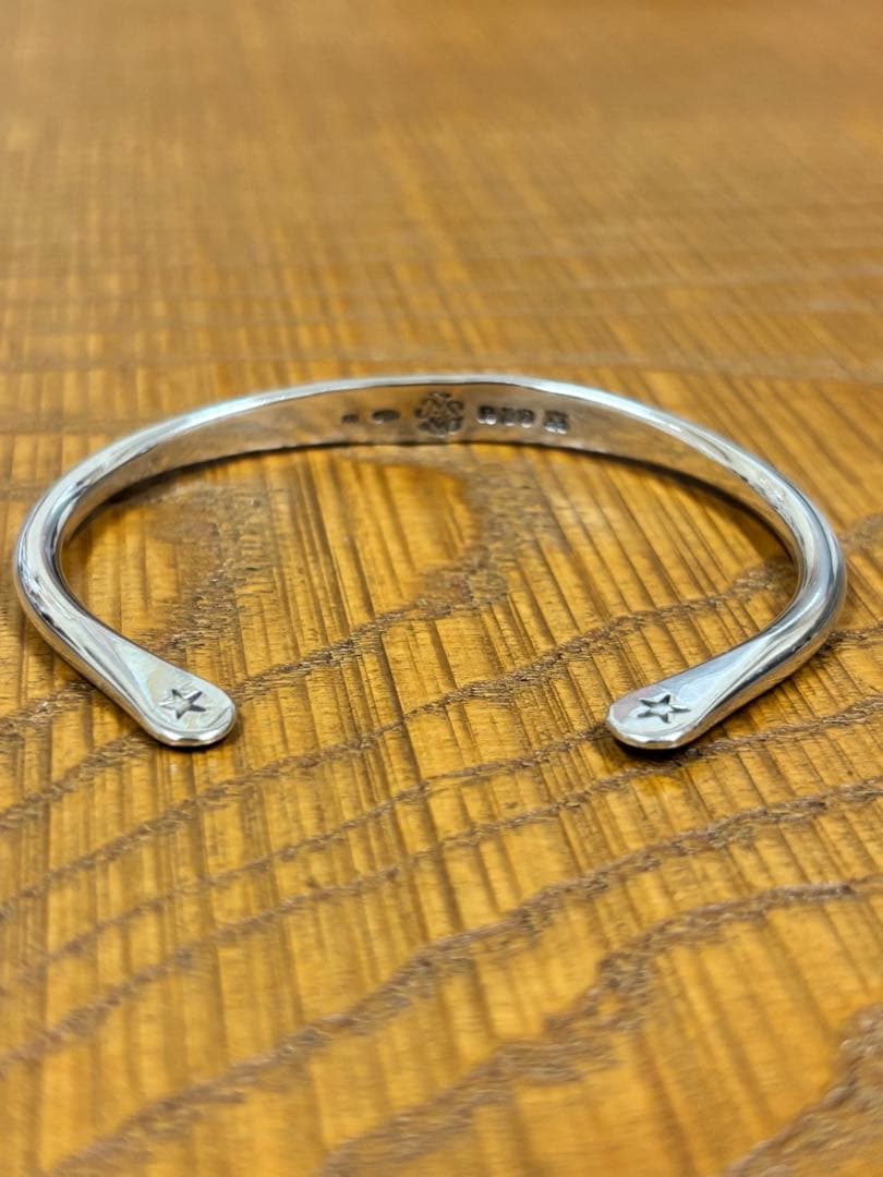 amp japan（アンプジャパン）バングル シルバーメンズスマイル ニコちゃん