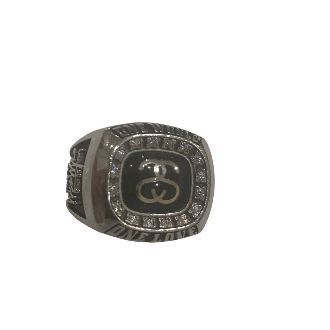 激レア 25周年 JOSTENS社 Stussy 指輪 チャンピオンリング20号