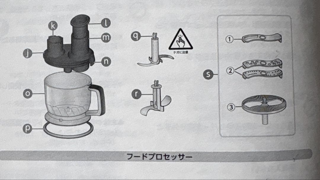 未使用品　Braun Multi Quick 7 フードプロセッサーのみ