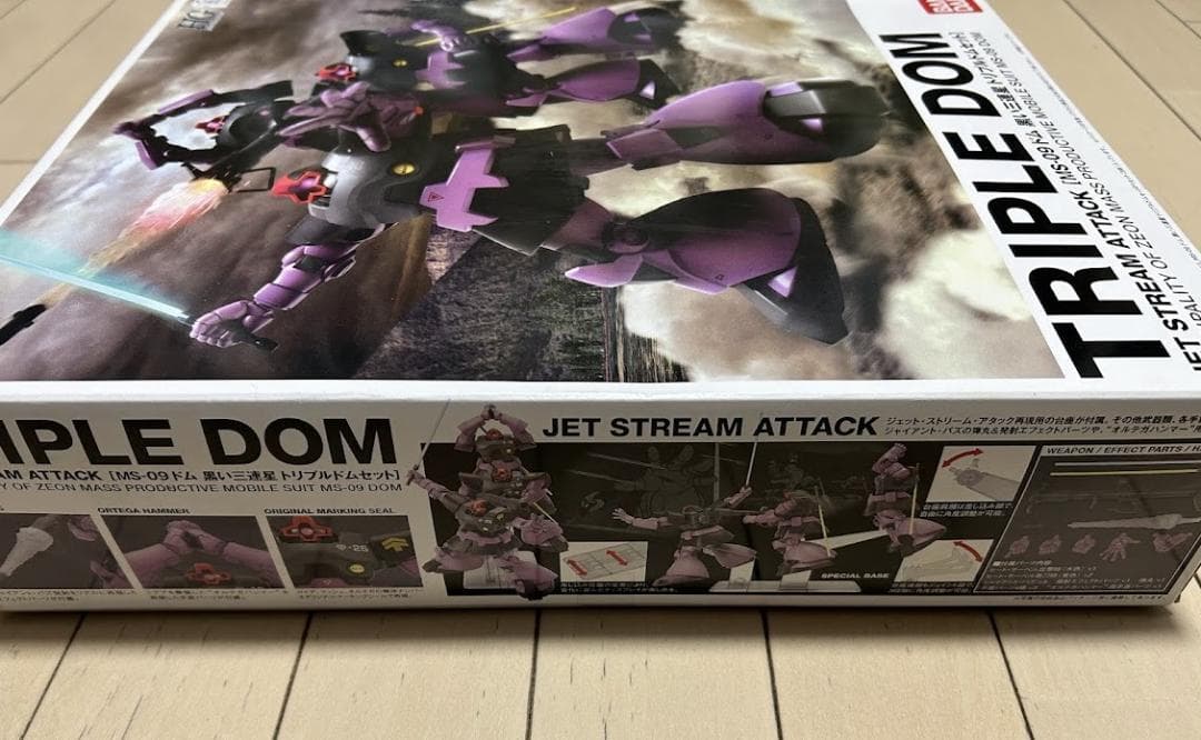 【最終値下げ】MS-09 黒い三連星 トリプルドムセット TRIPLE DOM