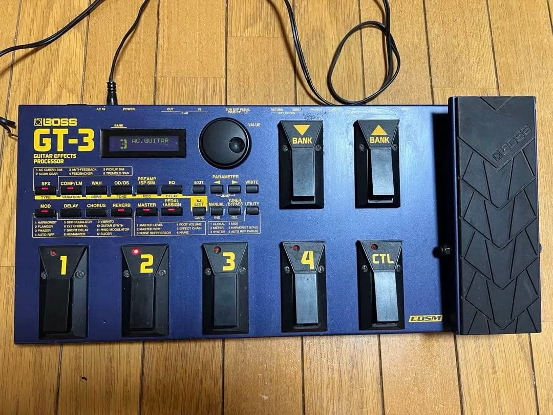 BOSS GT-3 ギター マルチエフェクター