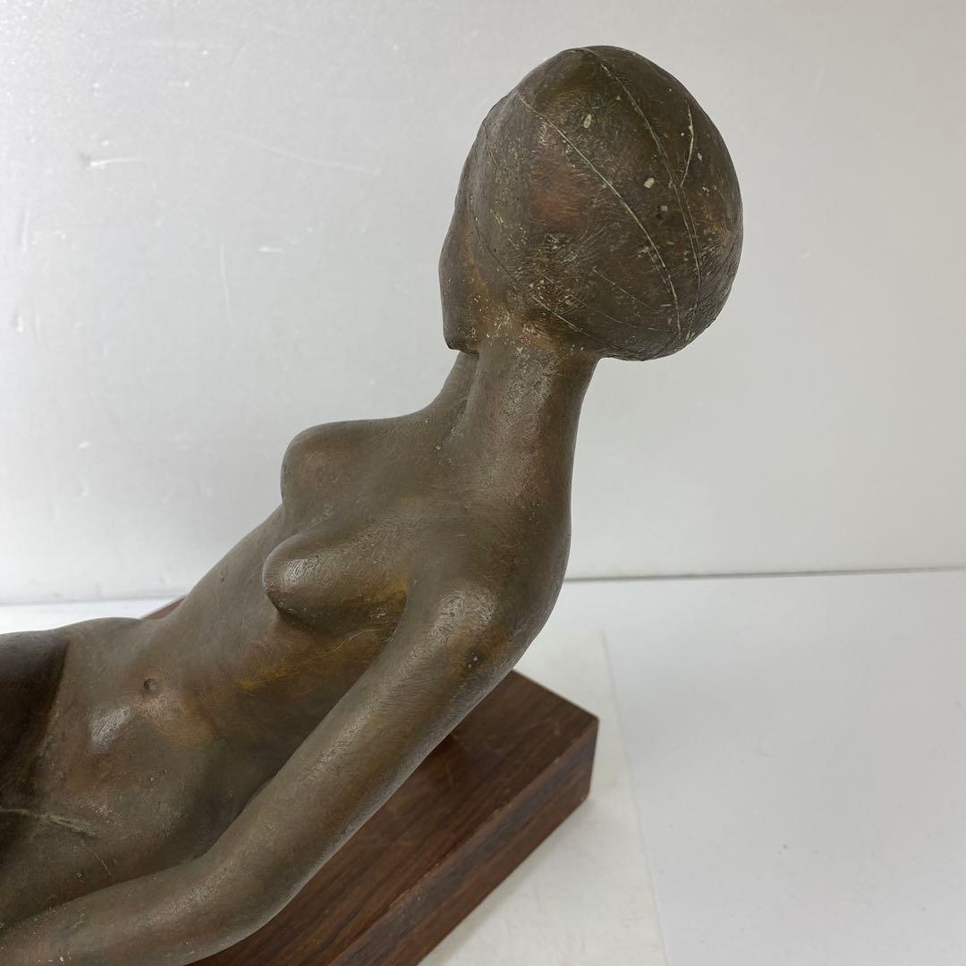 セルジオ・カペリーニ　ブロンズ裸婦　4503g トコト　東さ7-0819①