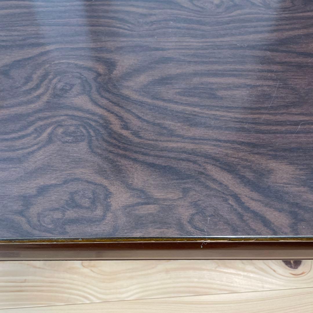 ダークブラウン 木製座卓