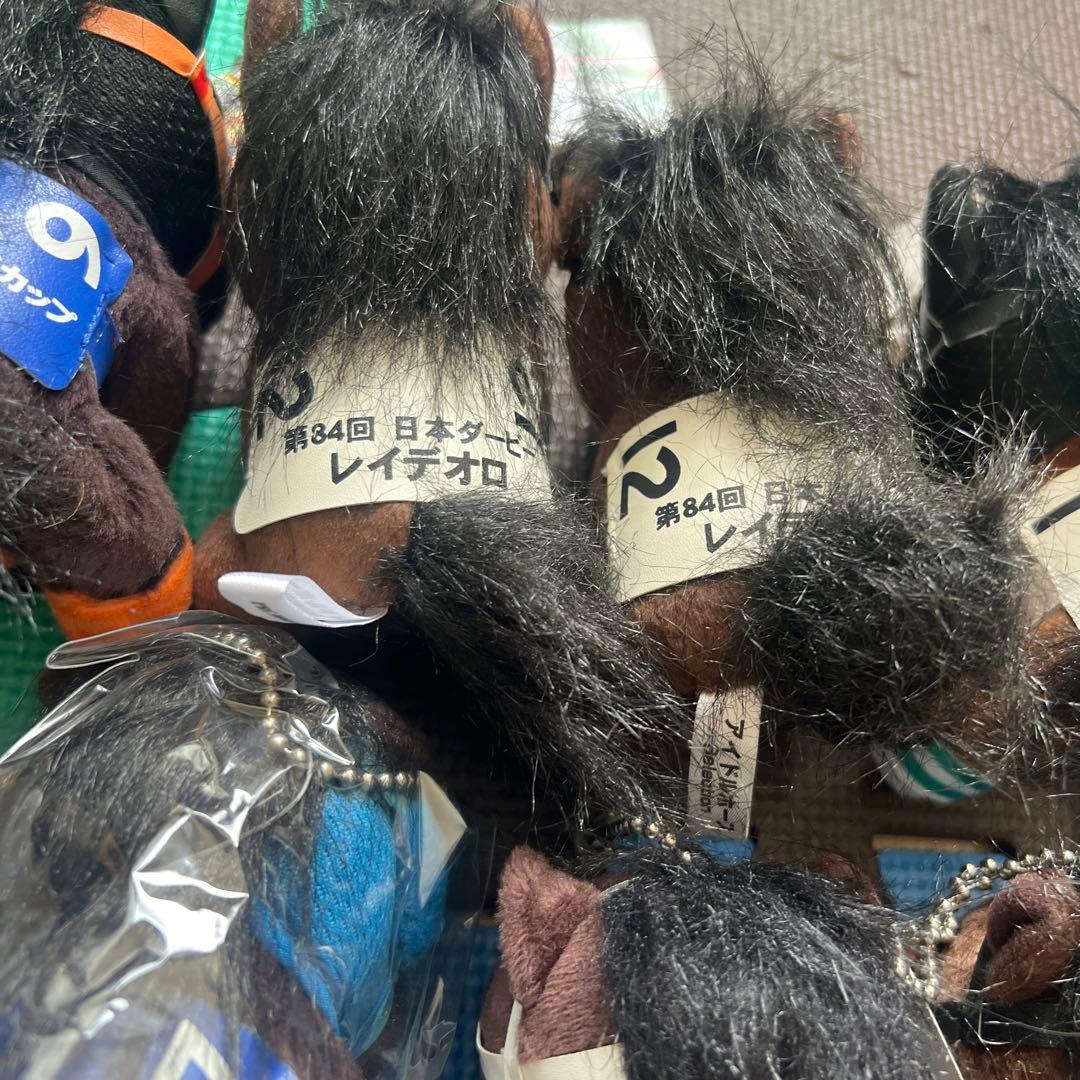 【貴重】競馬　アイドルホース　ぬいぐるみ　まとめ売り　ゼッケン　ウマ娘