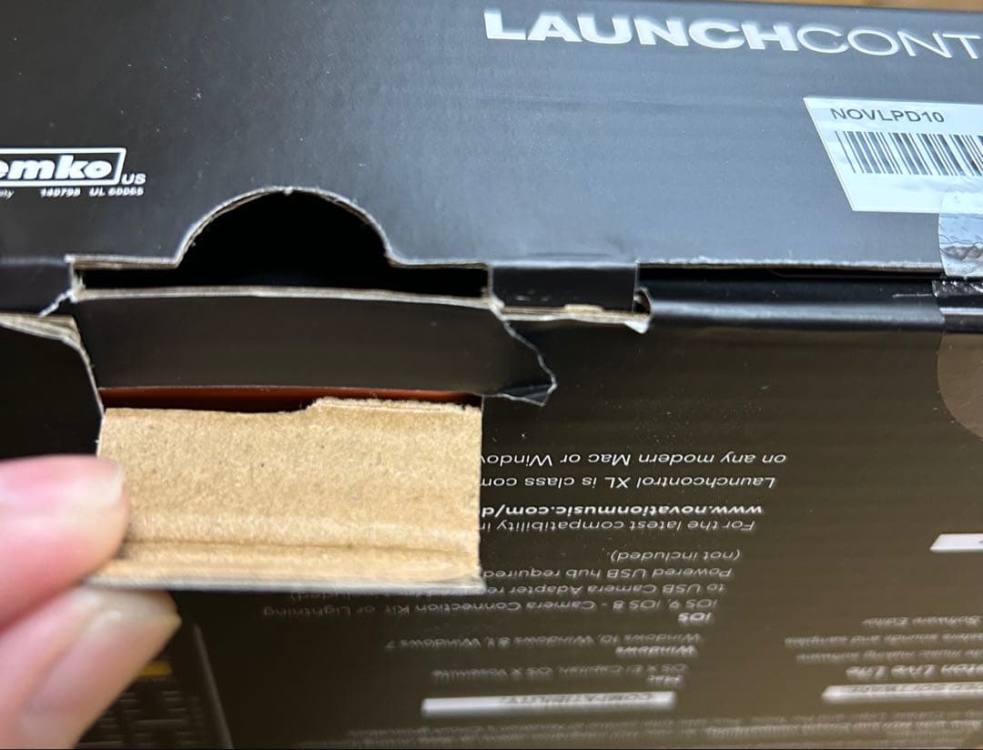 DTM・DAW novation launch control xl