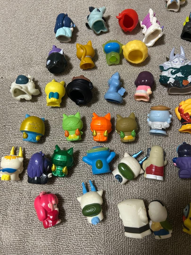 妖怪ウォッチ　指人形まとめ売り　ソフビ