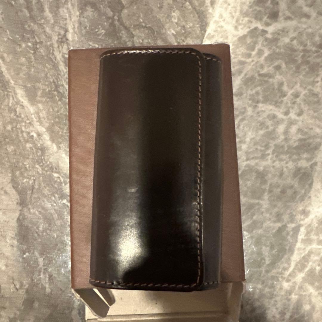 ※りょう　Whitehouse Cox キーケース　ブライドル ハバナ