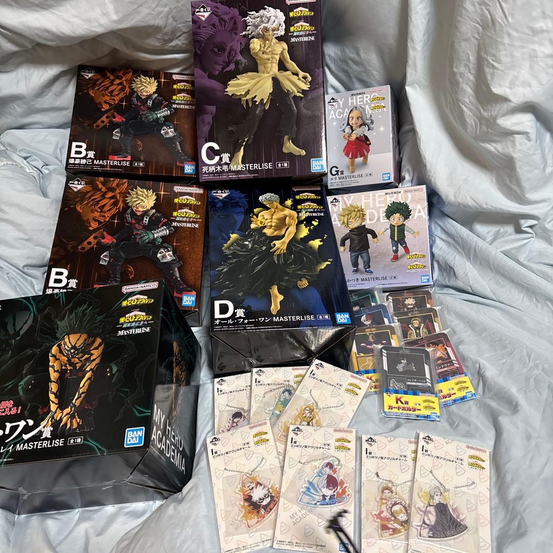 一番くじ　僕のヒーローアカデミア　更に向こうへ　セット　フィギュア