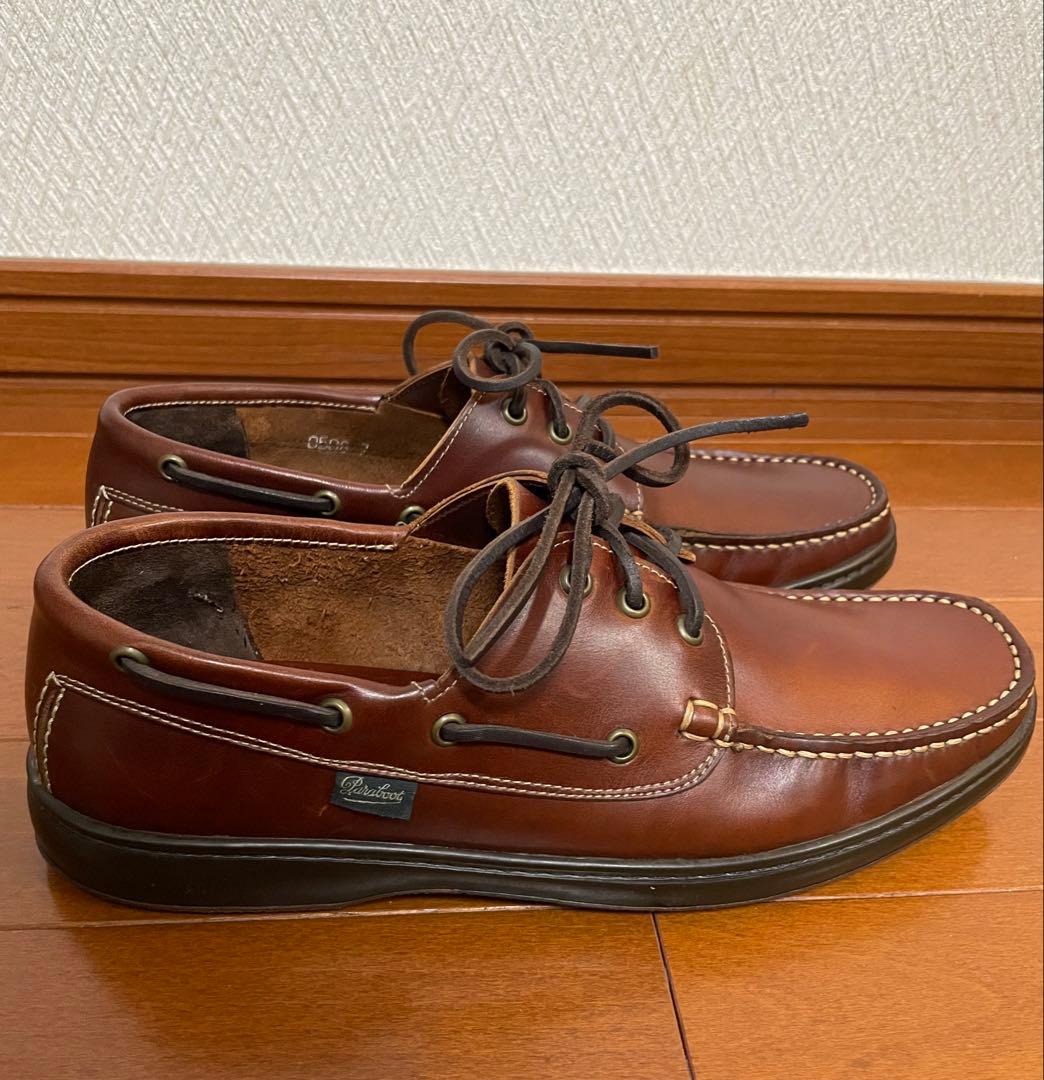 美品　PARABOOT VERITABLE MOCASSIN パラブーツ 7