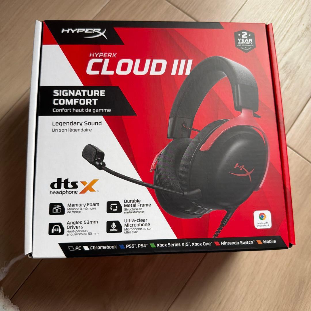 HyperX Cloud III  ゲーミング ヘッドセット