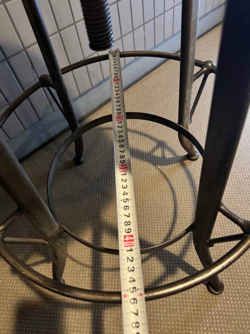 スツール 丸椅子 昇降式 カウンターチェア ヴィンテージ　東京池袋