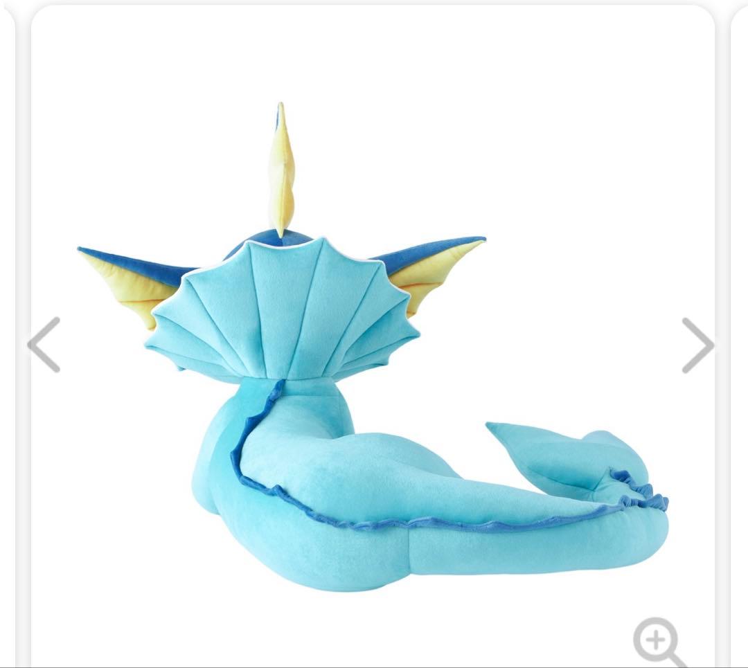 ポケモンセンター限定　シャワーズ　等身大ぬいぐるみ　ブイズ　寝そべり