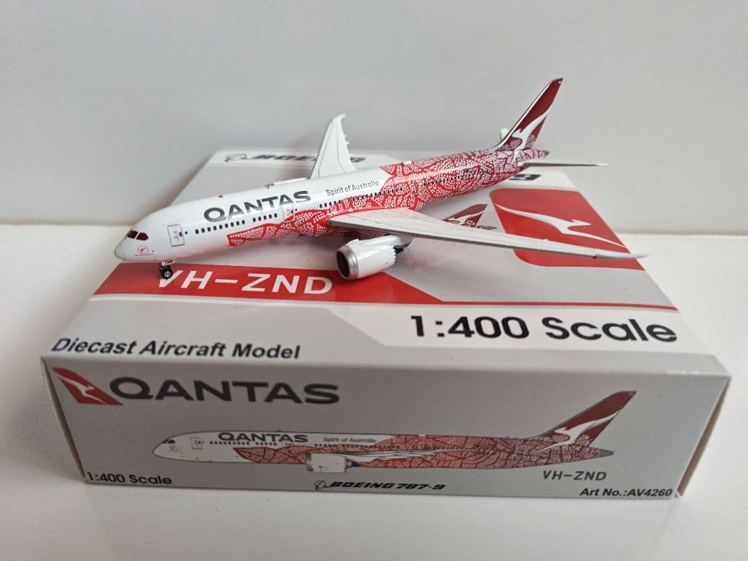 Aviation400 カンタス航空 yam dreaming 787-9