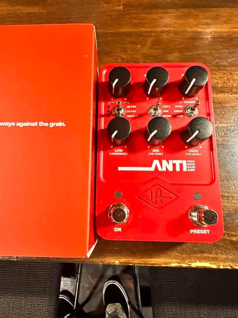 ギター Universal Audio UAFX ANTI1992HighGainAmp