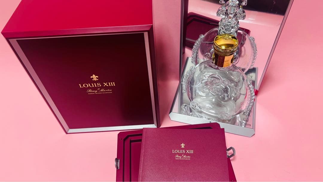 空瓶 LOUIS XIII クリスタルボトルセット