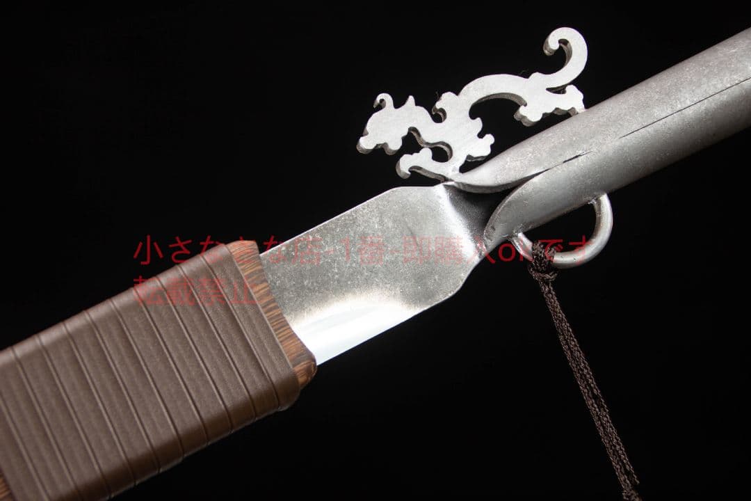 草龍一体唐横刀-高性能ステンレス鋼 古兵器 武具 刀装具 日本刀 模造刀 居合刀