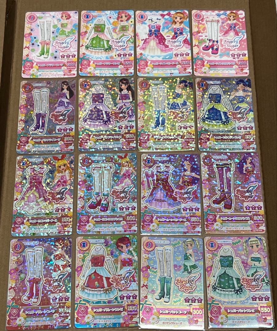 アイカツ 台湾版 シュガーバッドコーデ 16枚