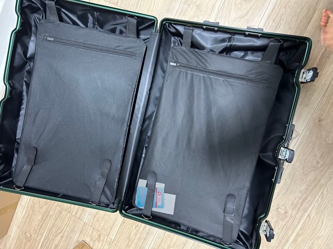 新品⭐️スーツケース オールアルミ合金⭐️キャリーケース アルミニウ グリーン XL