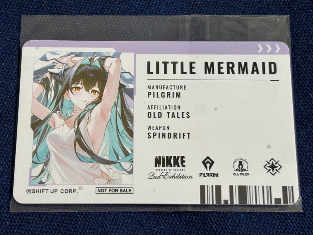 ★勝利の女神:NIKKE展 リトルマーメイド 3種セット アクスタ 社員証 等