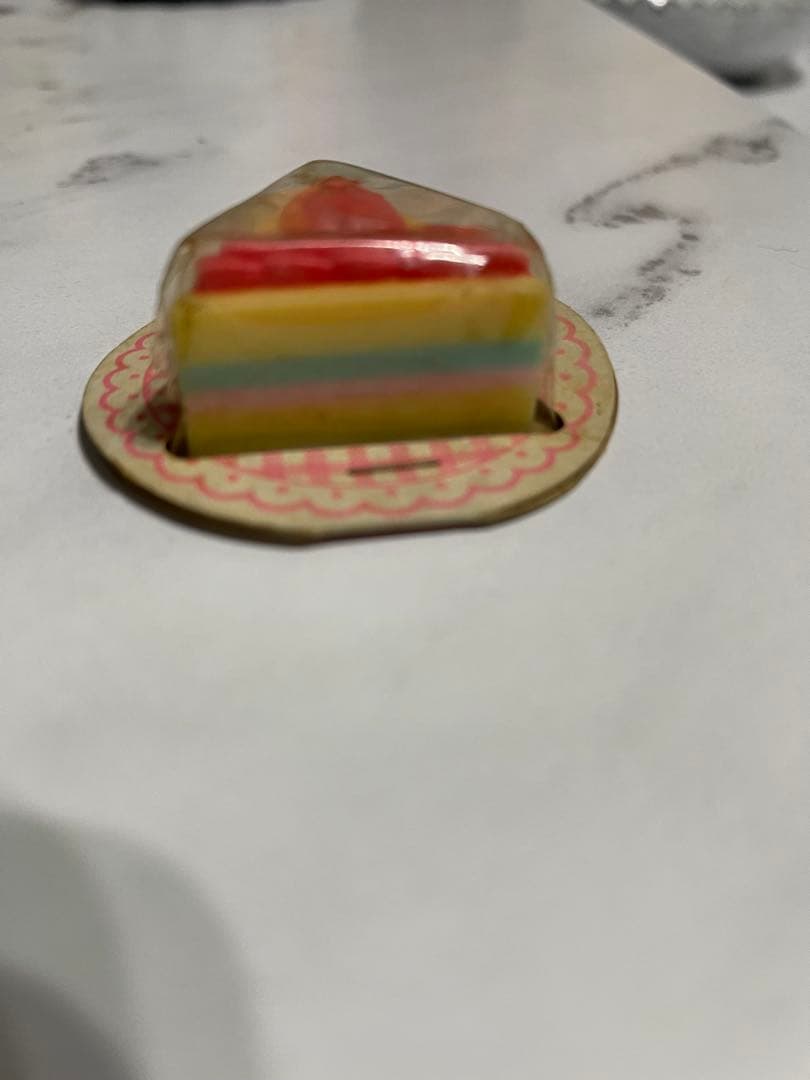 昭和レトロ消しゴム⭐︎クツワ⭐︎ショートケーキ型消しゴム