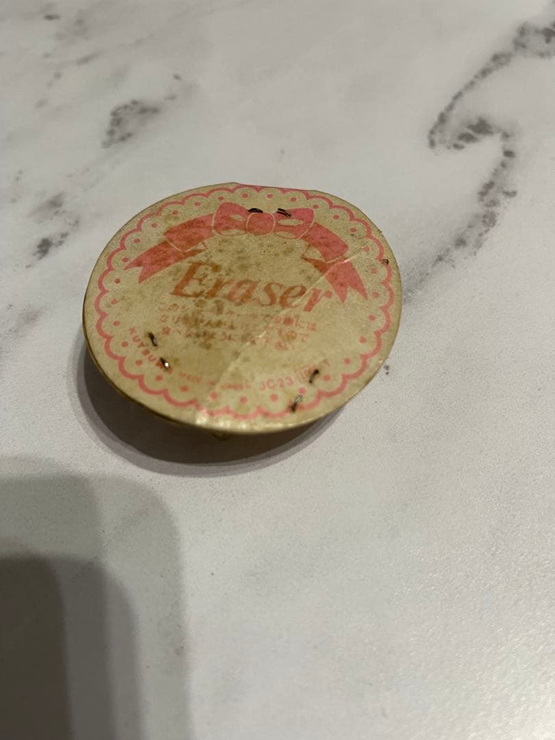 昭和レトロ消しゴム⭐︎クツワ⭐︎ショートケーキ型消しゴム