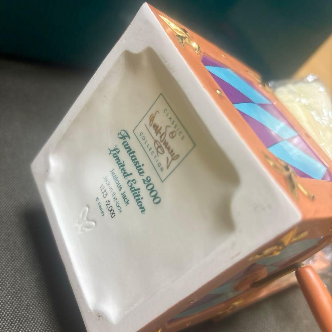 ディズニー WDCC 特大　希少 ファンタジア Jack in the Box