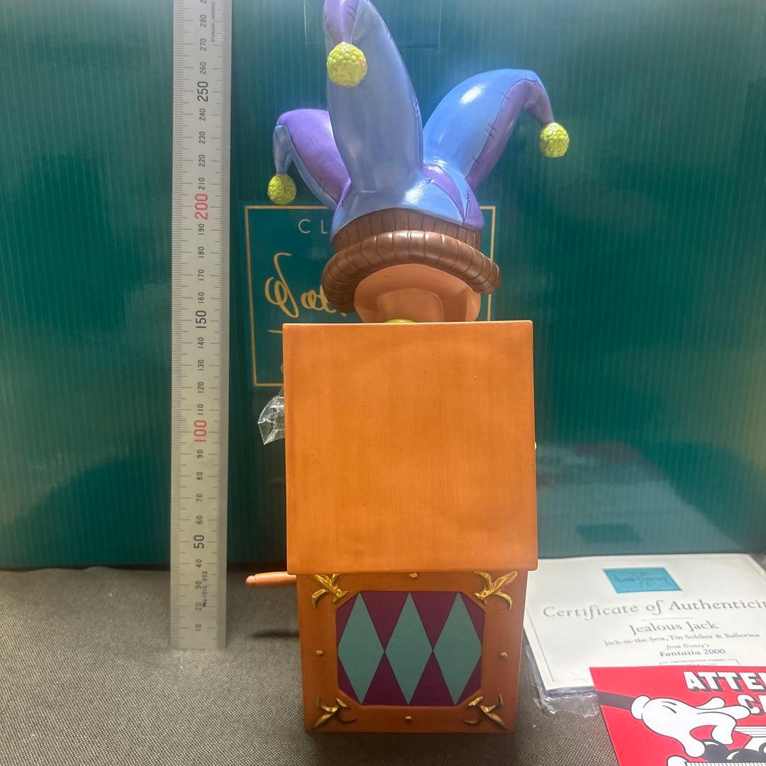 ディズニー WDCC 特大　希少 ファンタジア Jack in the Box