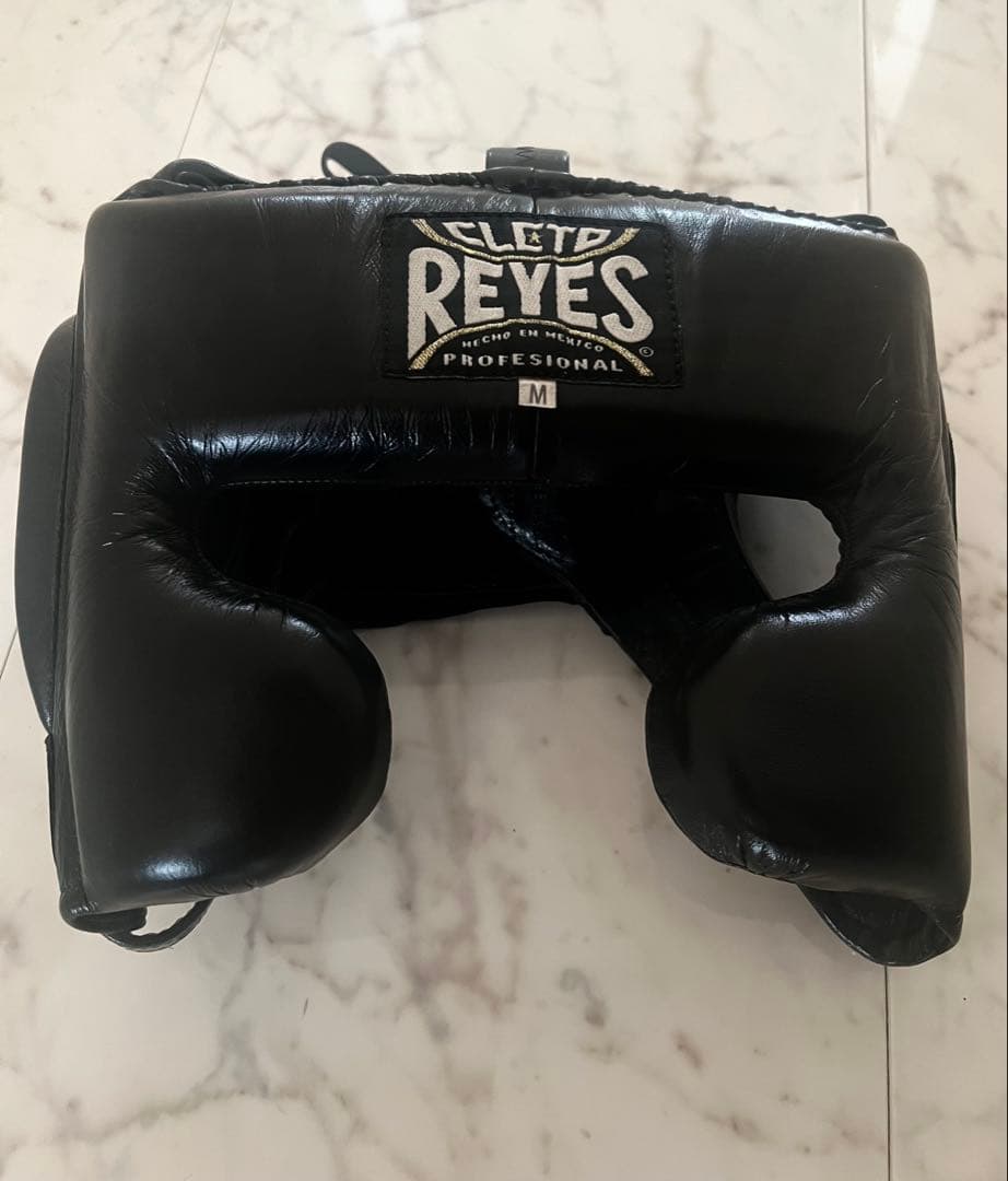 REYES レイジェス ボクシング ヘッドギア　ブラック Mサイズ　本革　正規品