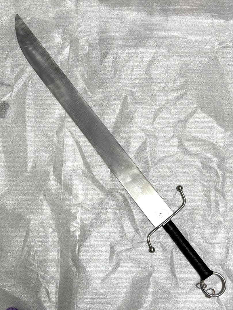 中国武術 南刀 ジュラルミン製 傷有 音鳴り 南拳 大会用 演武 カンフー